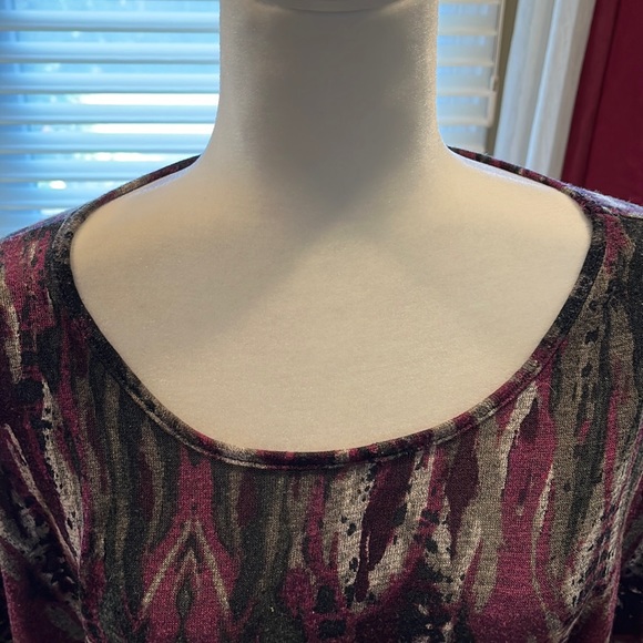 Susan Lawrence Petite Blouse shirt Sz PM - Picture 3 of 8